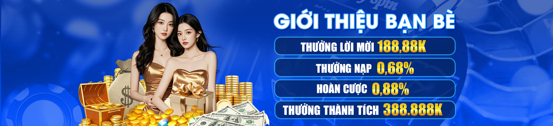 Hình ảnh quảng cáo của 188cm hiển thị nền tảng và các lợi ích