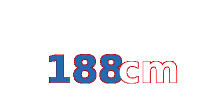 188cm
